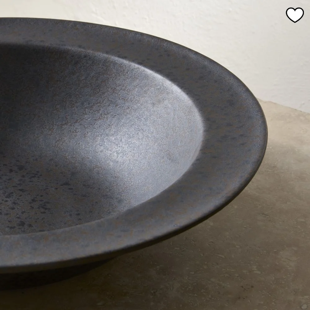 (354) WEST ELM Lucia Wide Rim Serving Bowl, Size L